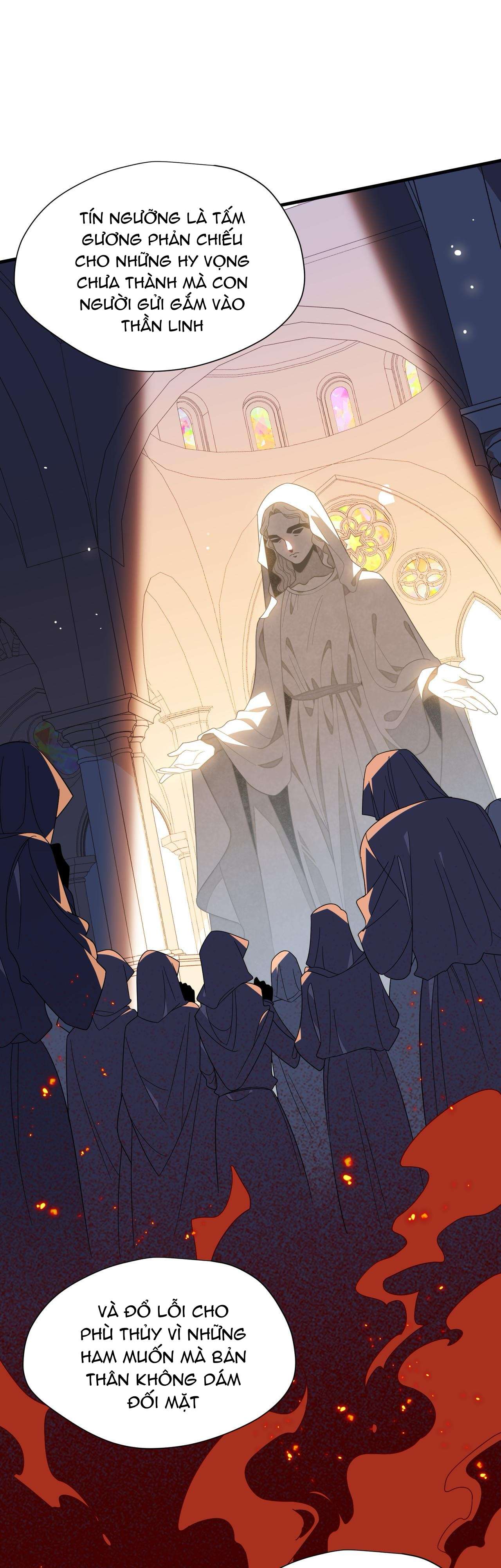 Xuyên thành phù thủy nuôi dưỡng kỵ sĩ thánh điện Chapter 32 - Trang 4