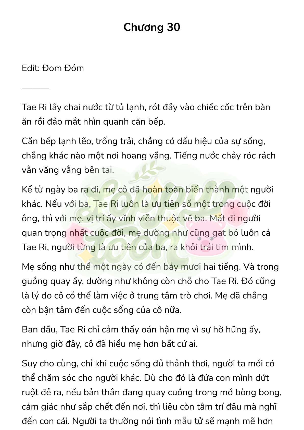 [Novel] Gửi Kẻ Xa Lạ Phản Bội Đạo Đức Chap 30 - Next Chap 31