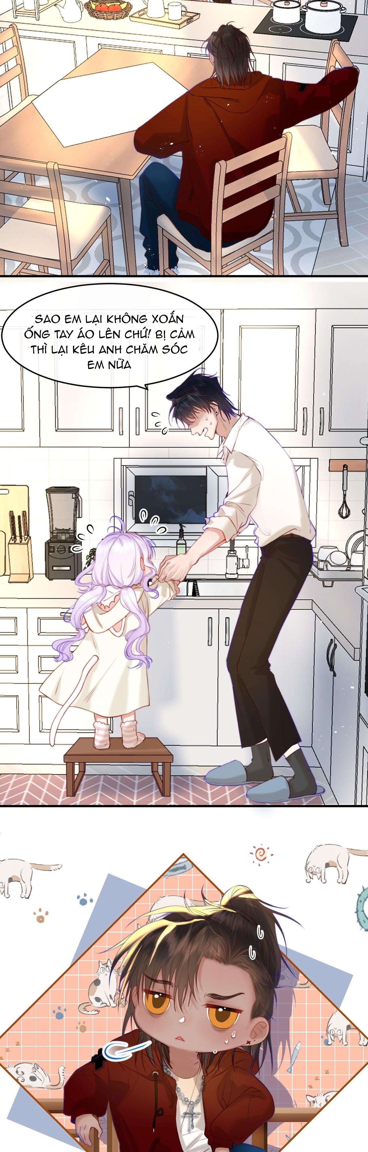 Nhặt Được Cô Phù Thủy Nhỏ Giờ Phải Làm Sao Đây? Chapter 6 - Trang 4