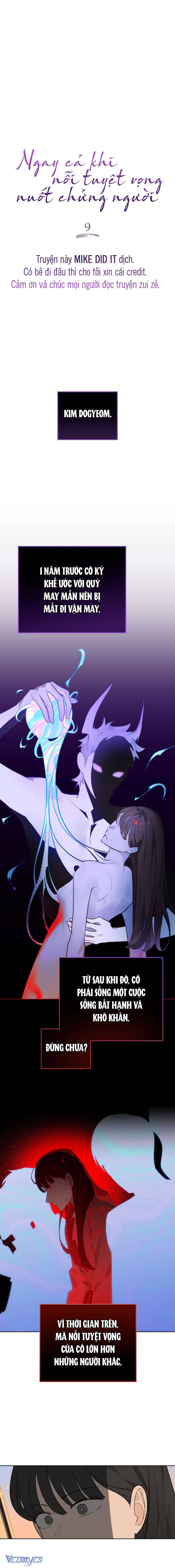 Ngay Cả Khi Nỗi Tuyệt Vọng Nuốt Chửng Người Chap 9 - Trang 3