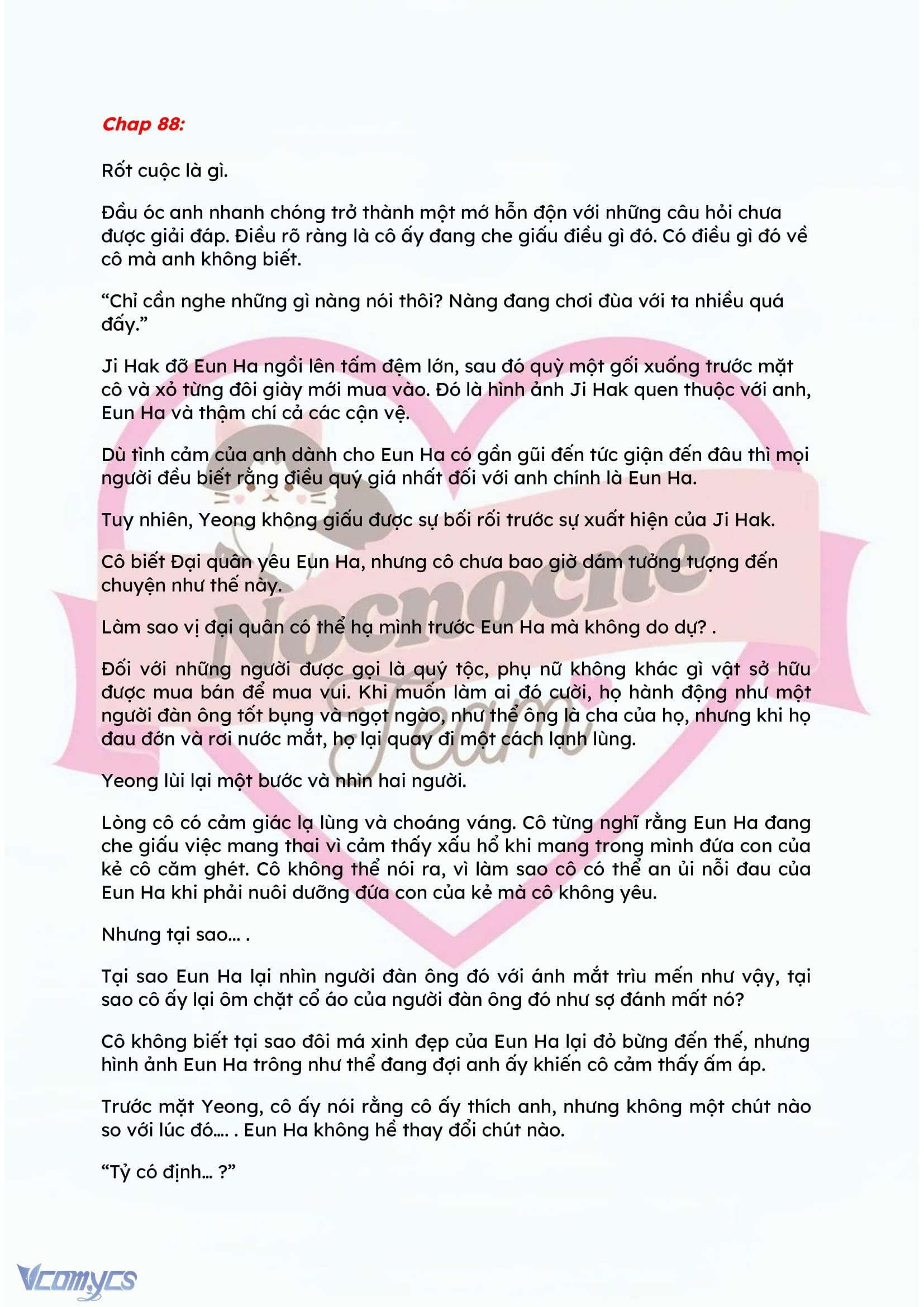 [NOVEL] ĐÊM HỖN LOẠN Chap 88 - Next Chap 89