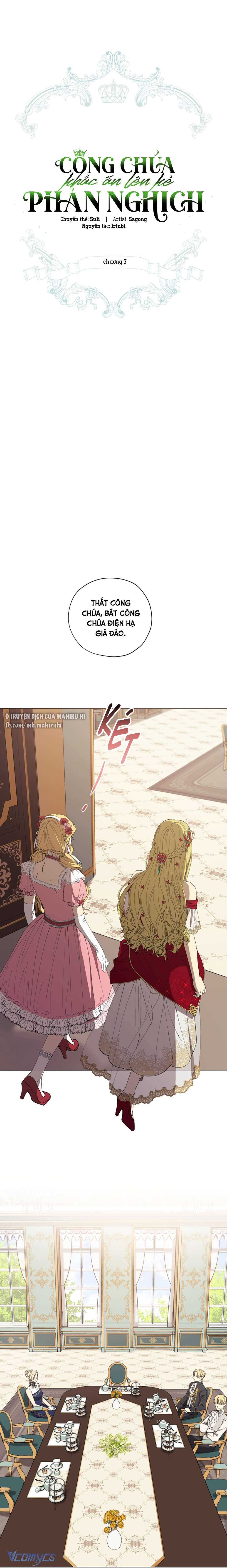 Công Chúa Khắc Ấn Lên Kẻ Phản Nghịch Chap 7 - Trang 2