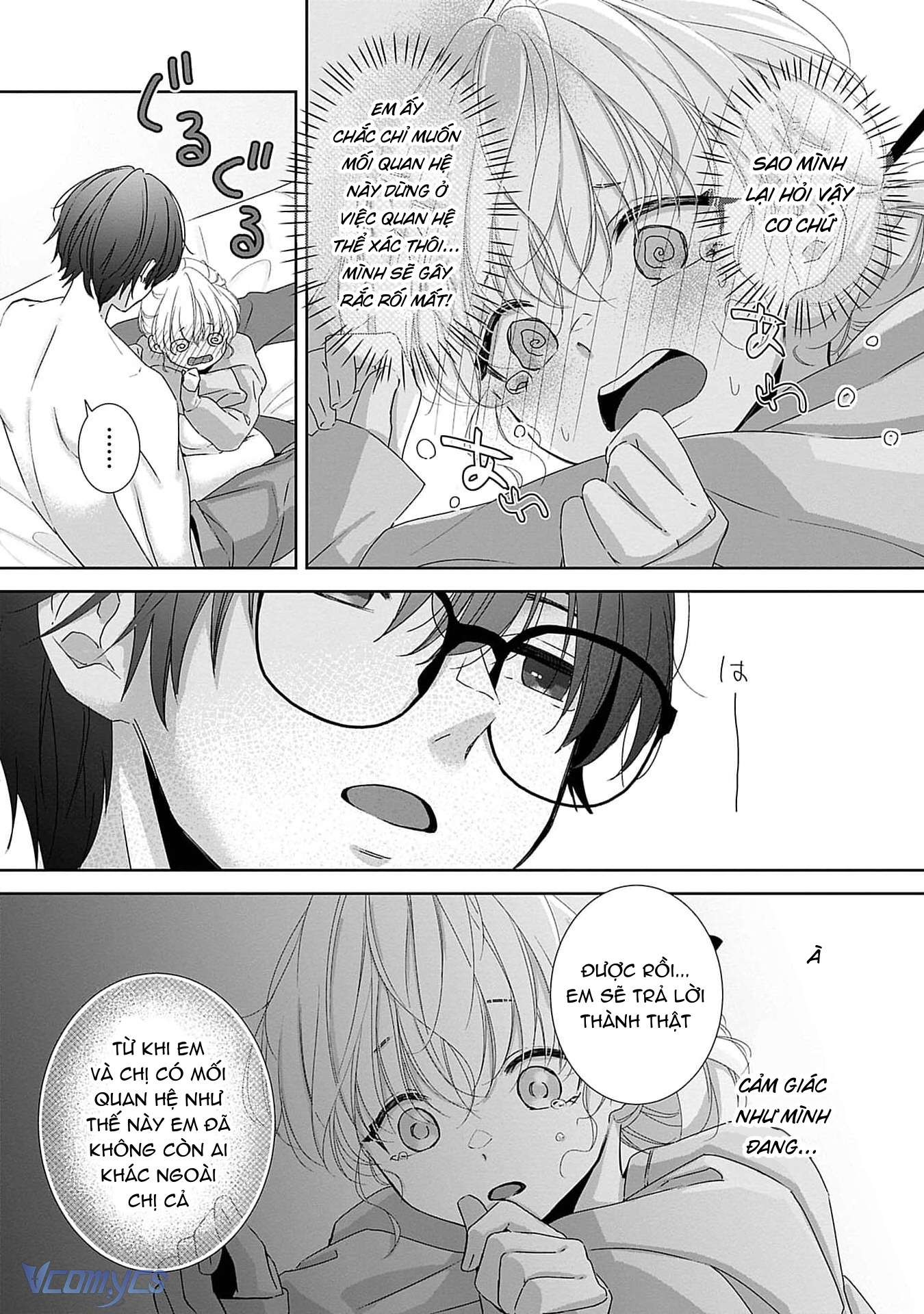 [18+]Bị Em Trai Nhà Bên Dụ Dỗ Rồi!!! Chap 7 - Trang 2