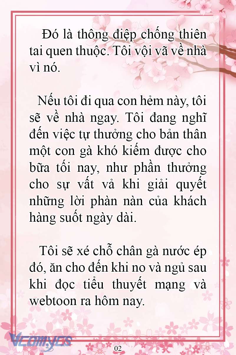 [Novel] Đặc Quyền Của Người Chuyển Sinh Chap 1 - Trang 2