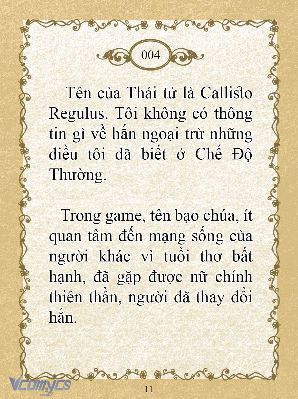 [Novel] Kẻ Phản Diện Được Định Phải Chết Chap 4 - Trang 2