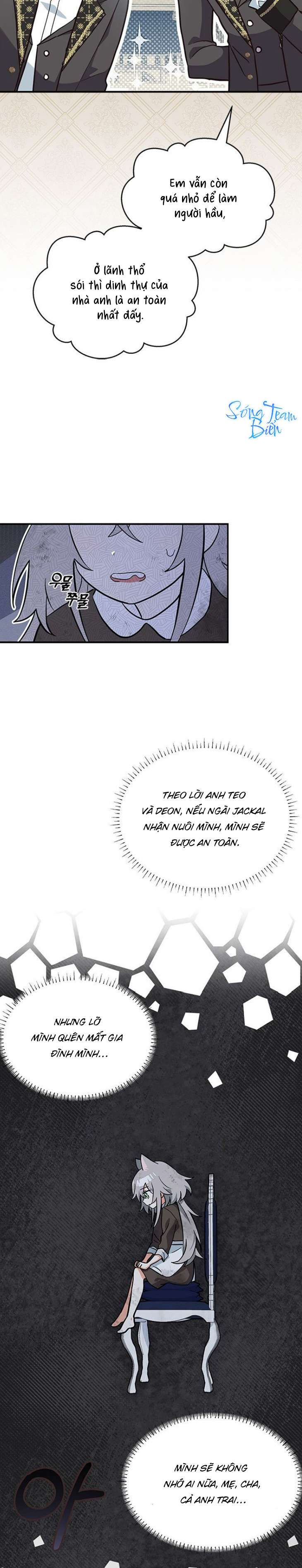 Mèo con được gia tộc sói nhận nuôi? Chapter 3 - Trang 3