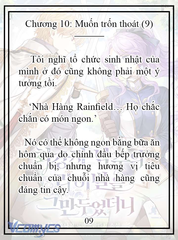 [Novel] Tôi Không Còn Là Đối Thủ Của Nam Chính Chap 10 - Trang 2