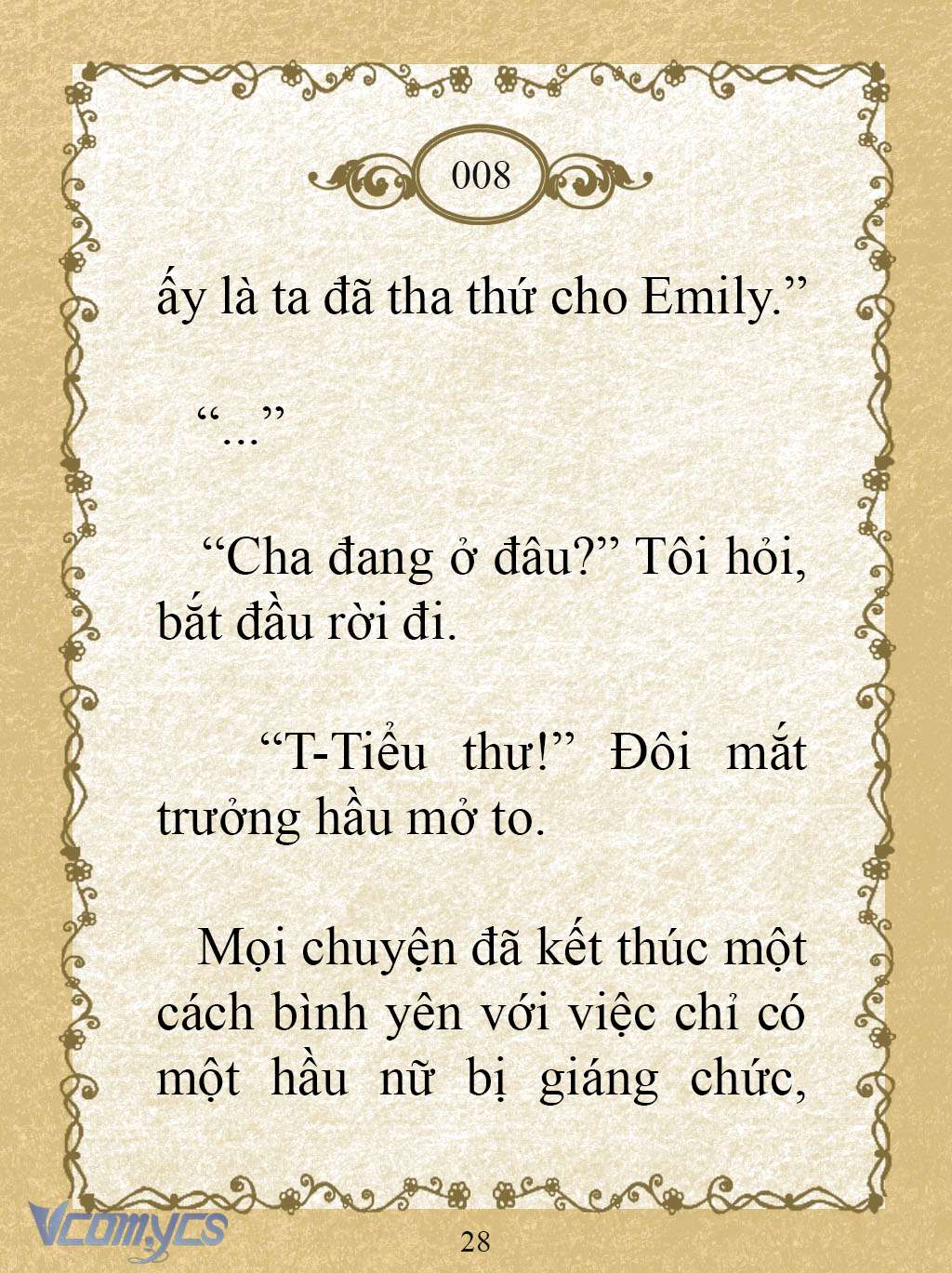 [Novel] Kẻ Phản Diện Được Định Phải Chết Chap 8 - Trang 2