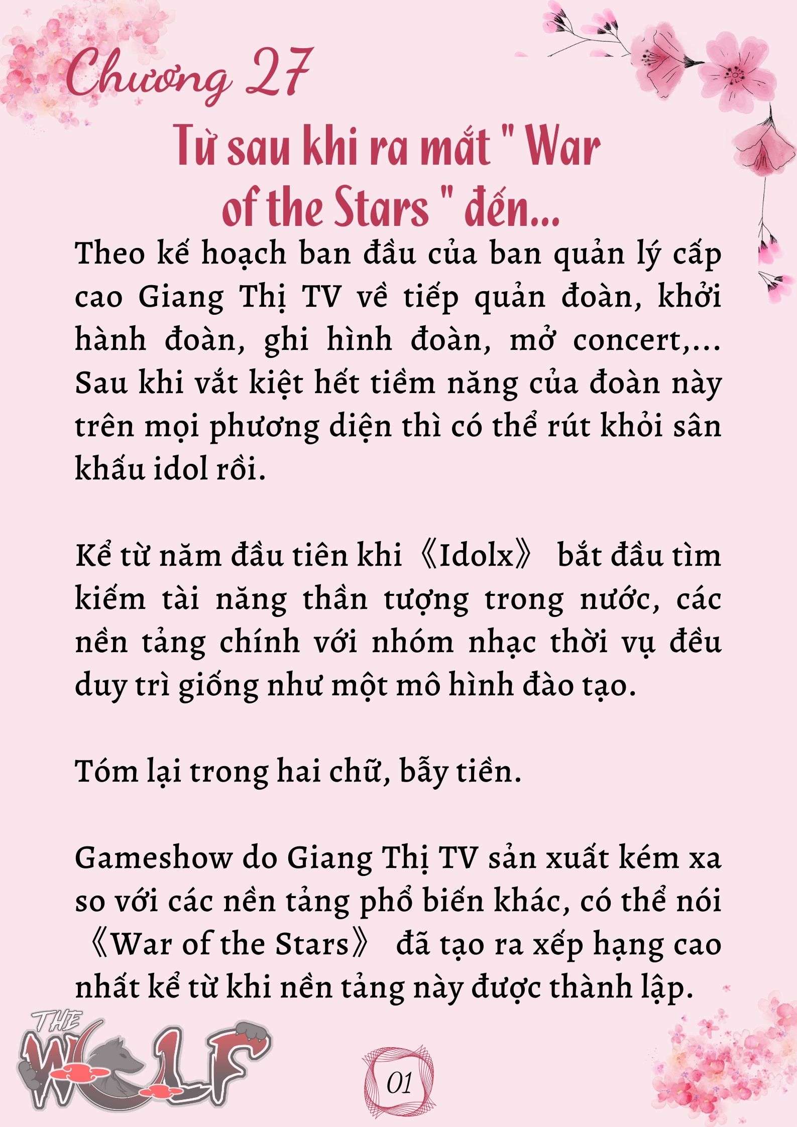 Xuyên Không Vào Nhóm Nhạc Nam 200 Người Chap 27 - Next Chap 28