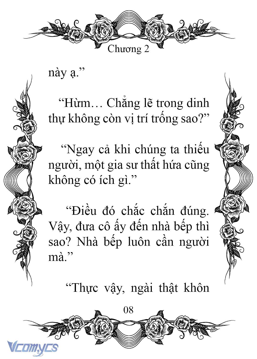 [Novel] Chào Mừng Đến Với Dinh Thự Hoa Hồng Chap 2 - Trang 2