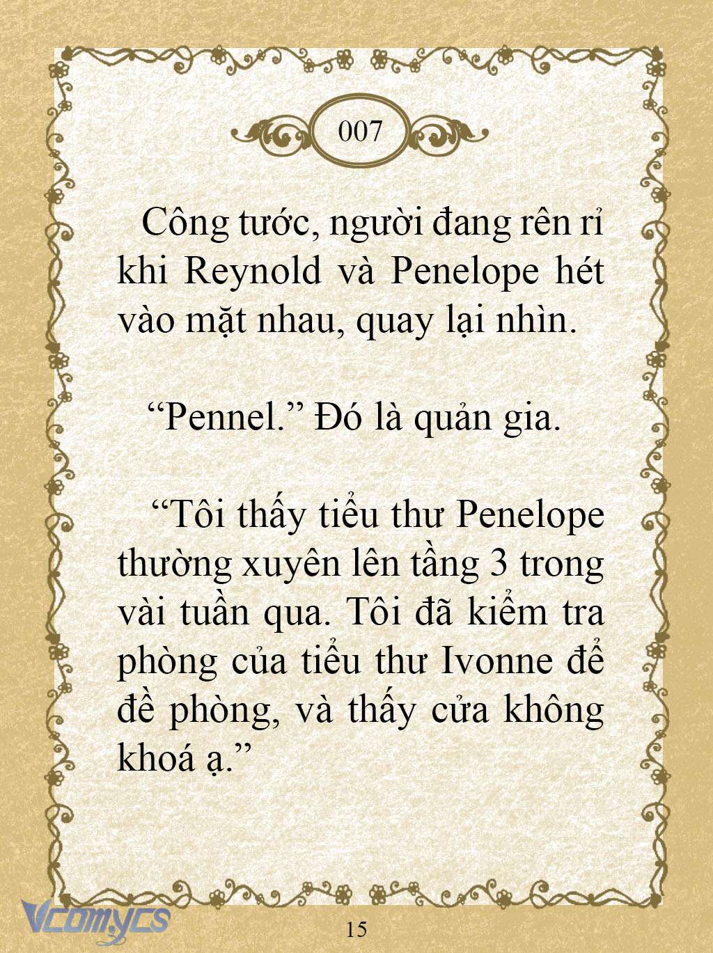 [Novel] Kẻ Phản Diện Được Định Phải Chết Chap 7 - Trang 2