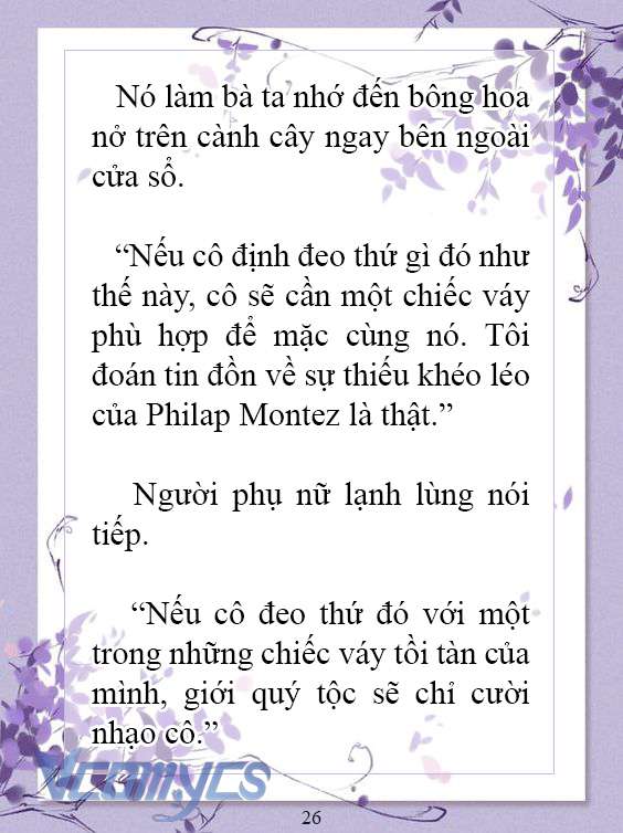 [Novel] Làm Ác Nữ Bộ Không Tốt Sao? Chap 17 - Trang 2