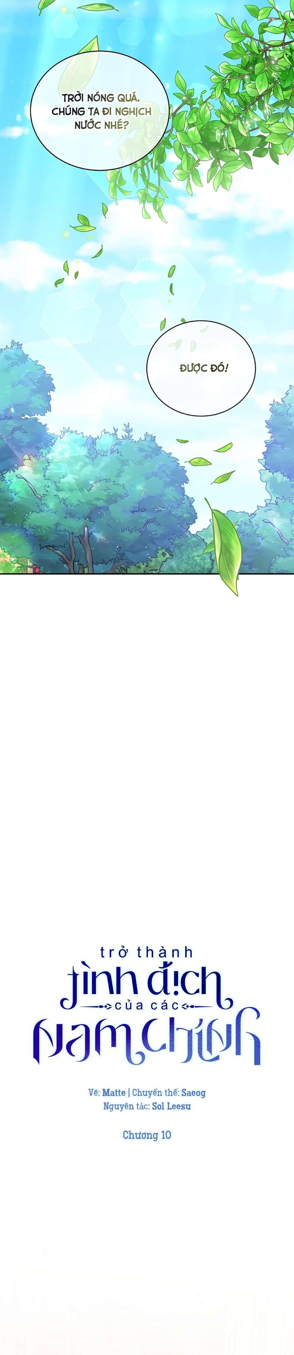 Trở Thành Tình Địch Của Các Nam Chính Chapter 10 - Next Chapter 11