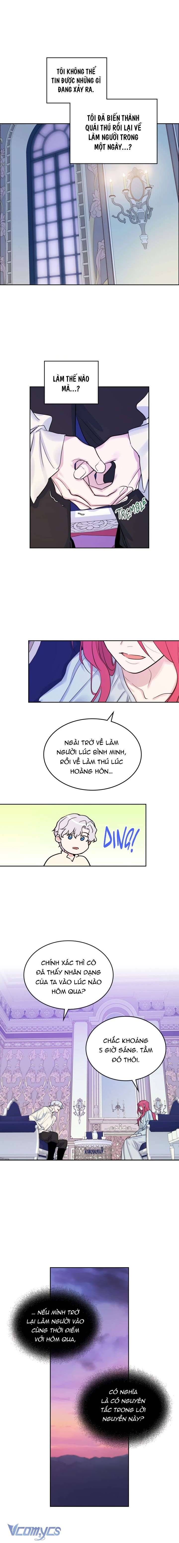 Người Đẹp Và Quái Thú Chap 35 - Trang 3