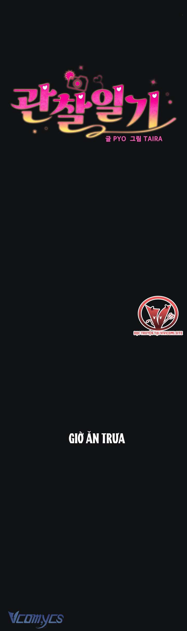 [18+] Nhật Ký Quan Sát Chap 2 - Next Chap 3