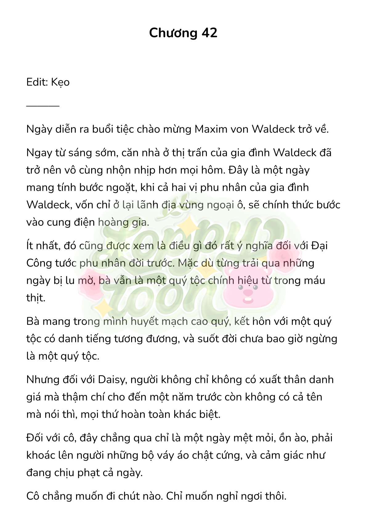 [Novel] Trận Chiến Ly Hôn! Chap 42 - Next Chap 43