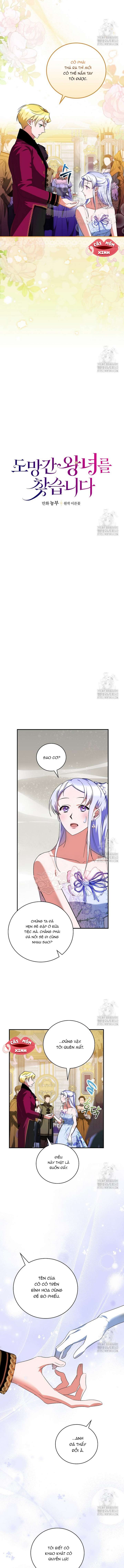 Đi Tìm Nàng Công Chúa Bỏ Trốn Chap 9 - Trang 4