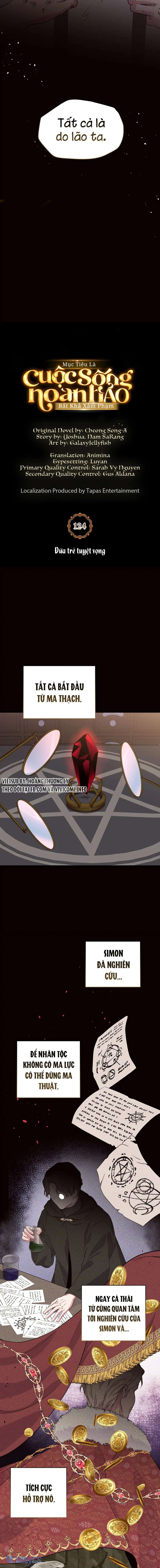 Mục Tiêu Là Cuộc Sống Hoàn Hảo Bất Khả Xâm Phạm Chapter 124 - Trang 4