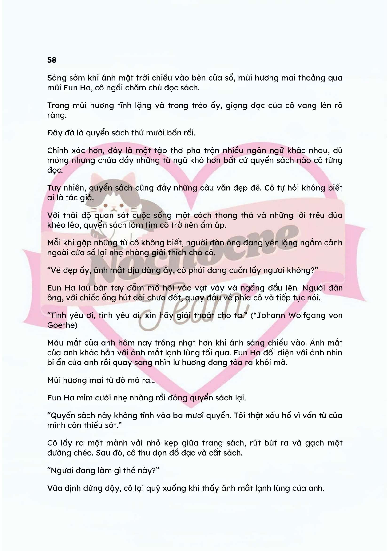 [NOVEL] ĐÊM HỖN LOẠN Chap 58 - Next Chap 59