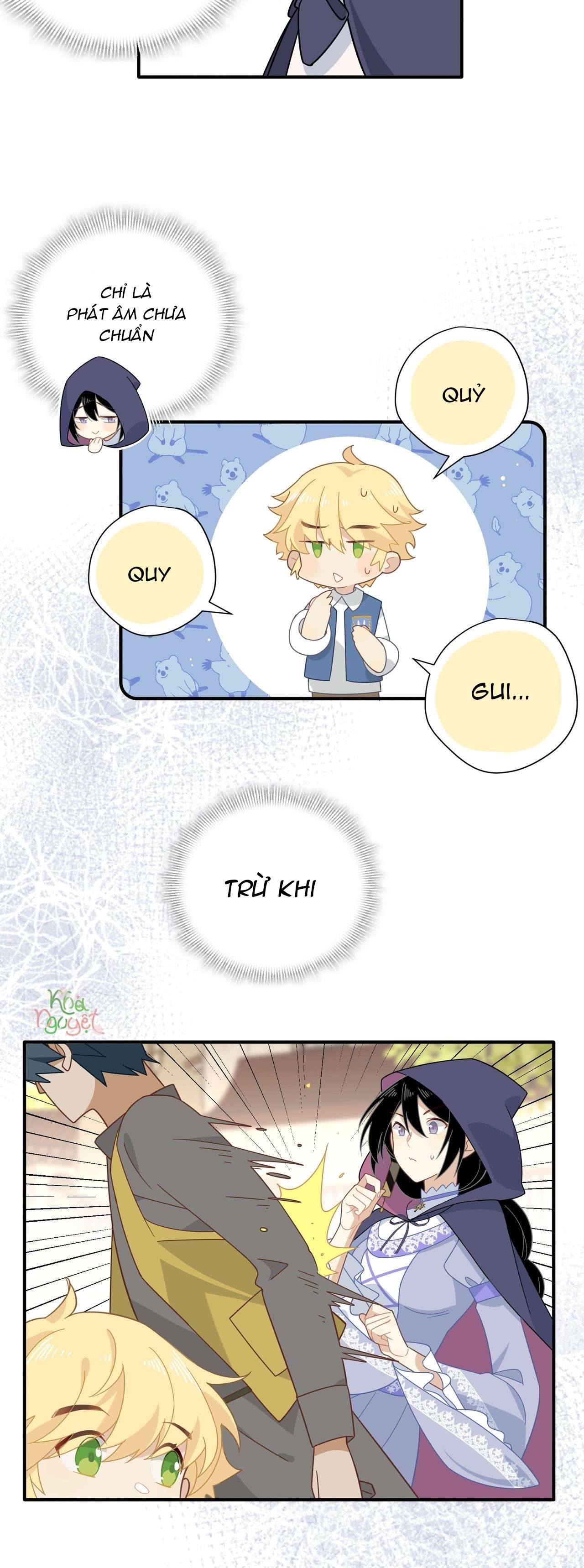 Xuyên thành phù thủy nuôi dưỡng kỵ sĩ thánh điện Chapter 6 - Trang 4