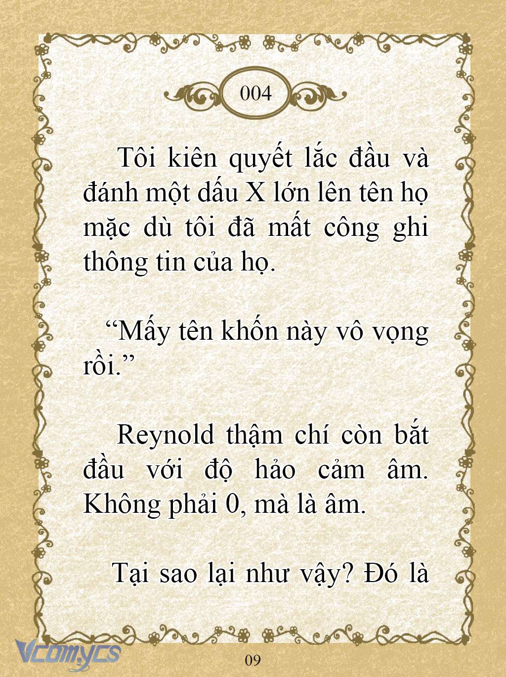 [Novel] Kẻ Phản Diện Được Định Phải Chết Chap 4 - Trang 2