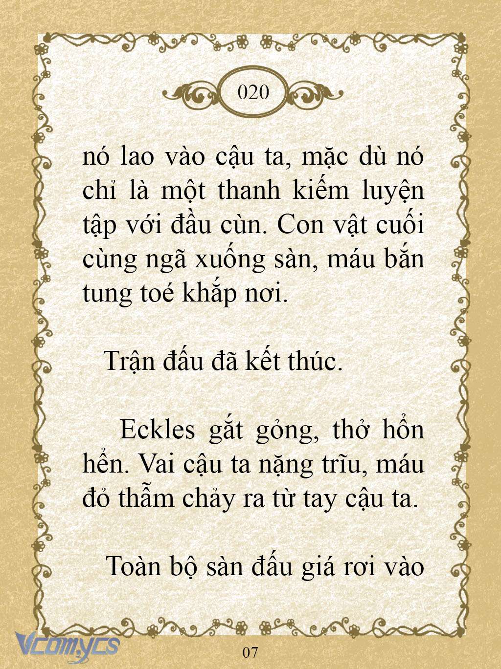 [Novel] Kẻ Phản Diện Được Định Phải Chết Chap 20 - Trang 2