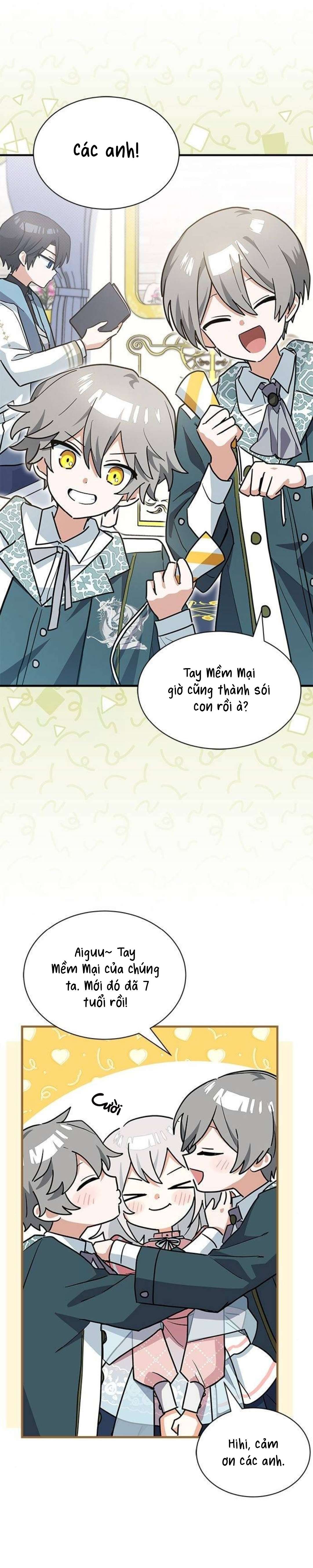 Mèo con được gia tộc sói nhận nuôi? Chapter 30 - Trang 3