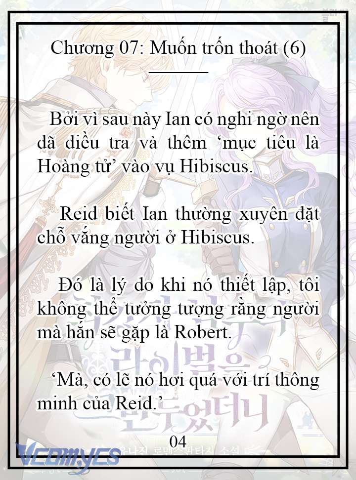 [Novel] Tôi Không Còn Là Đối Thủ Của Nam Chính Chap 7 - Trang 2