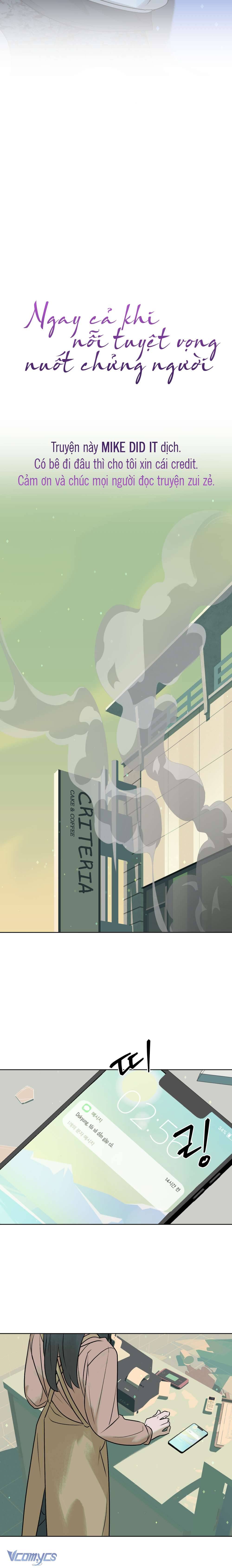 Ngay Cả Khi Nỗi Tuyệt Vọng Nuốt Chửng Người Chap 4 - Next Chap 5