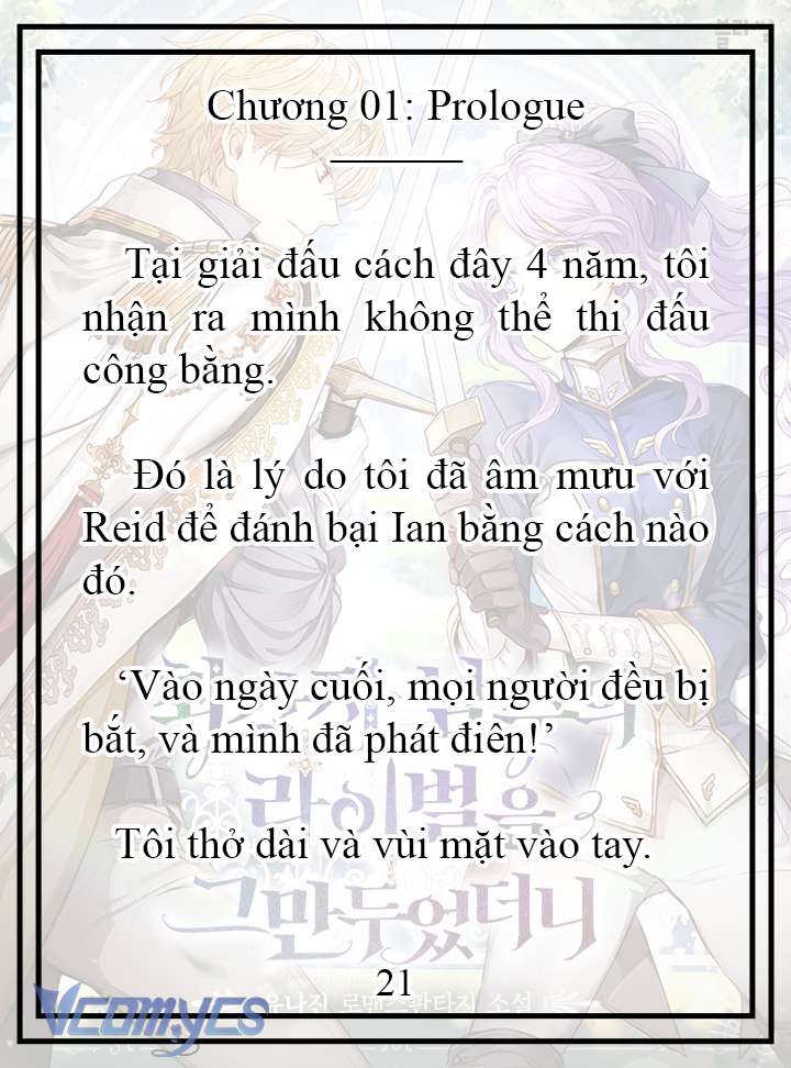 [Novel] Tôi Không Còn Là Đối Thủ Của Nam Chính Chap 1 - Trang 2