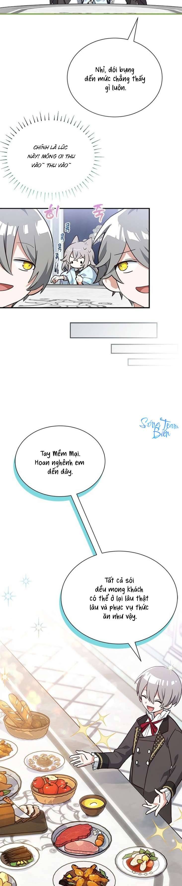 Mèo con được gia tộc sói nhận nuôi? Chapter 2 - Trang 3