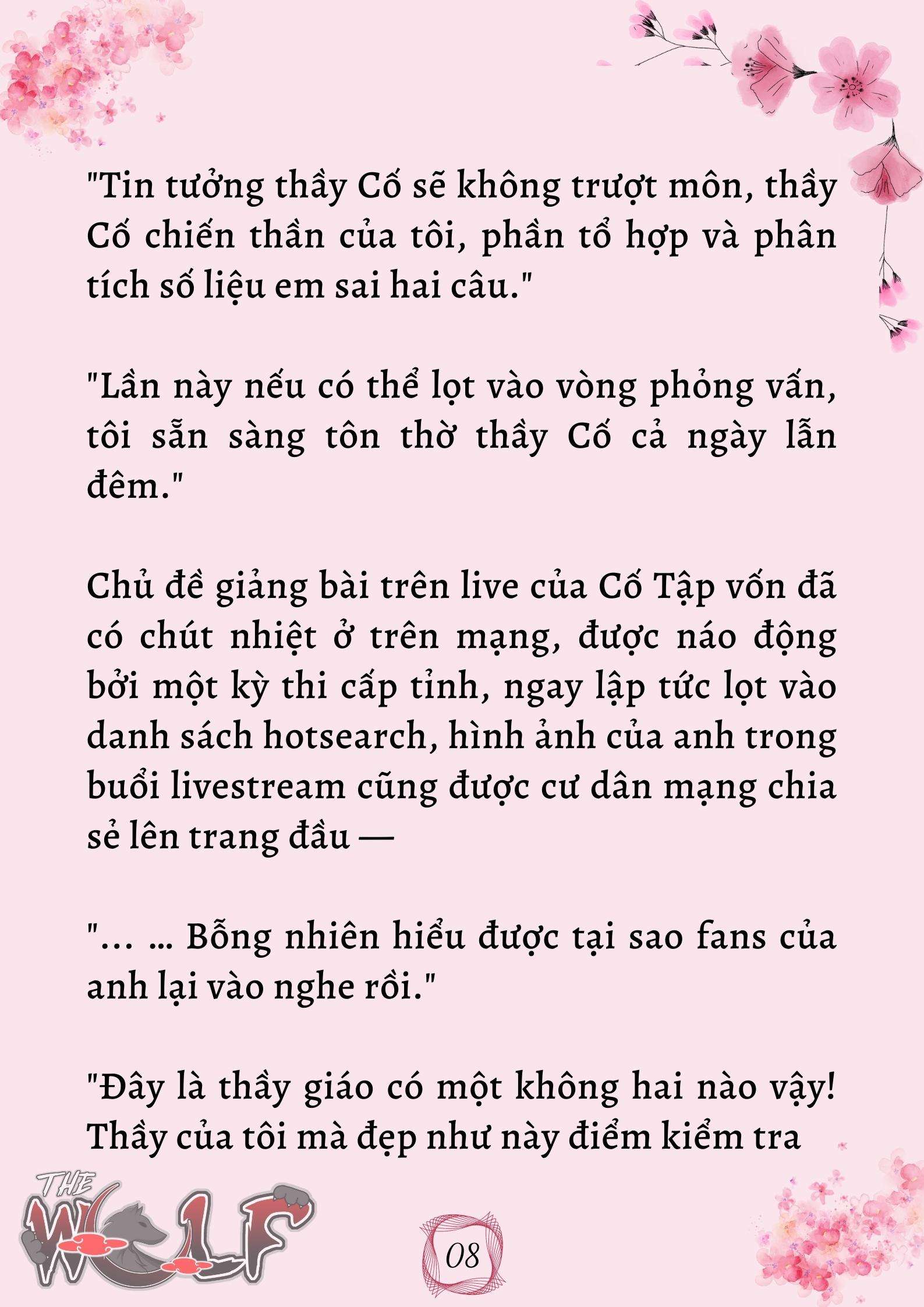 Xuyên Không Vào Nhóm Nhạc Nam 200 Người Chap 8 - Next Chap 9