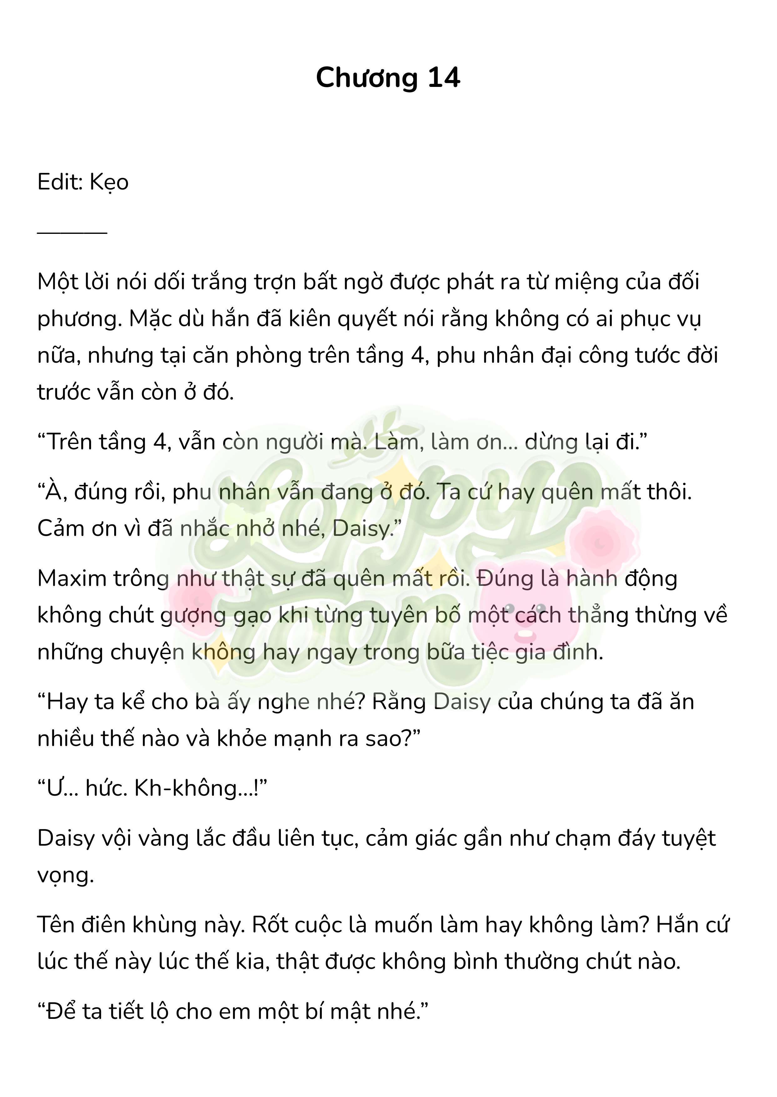 [Novel] Trận Chiến Ly Hôn! Chap 14 - Trang 2