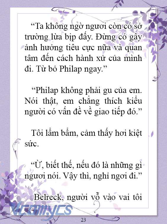 [Novel] Làm Ác Nữ Bộ Không Tốt Sao? Chap 31 - Trang 2