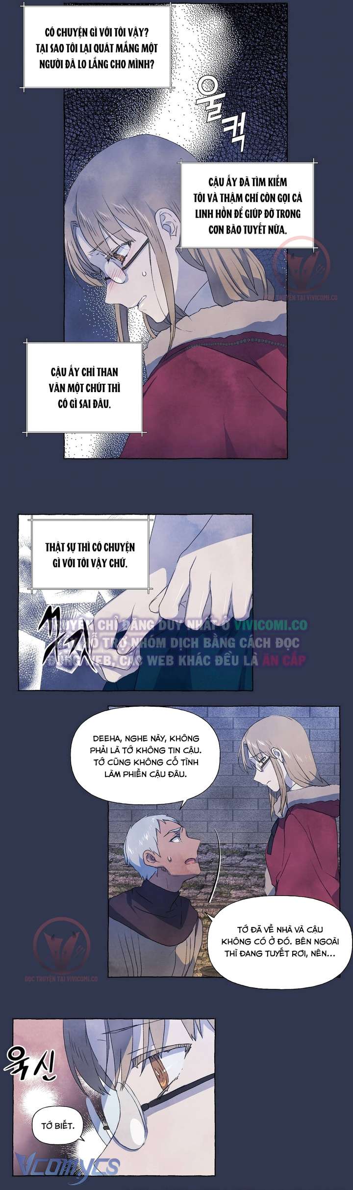 [18+] Chàng Sói Ngốc Và Nàng Thủ Thư Chapter 16 - Trang 3