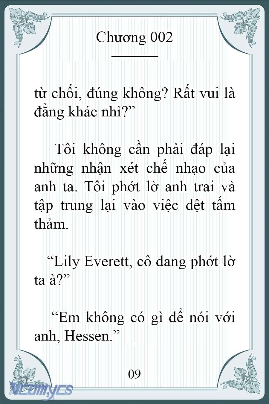 [Novel] Người Chồng Ghét Tôi Đã Mất Trí Nhớ Chap 2 - Trang 2