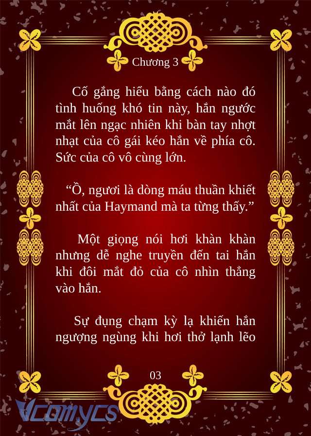[Novel] Dòng Máu Của Haymand Chap 3 - Trang 2