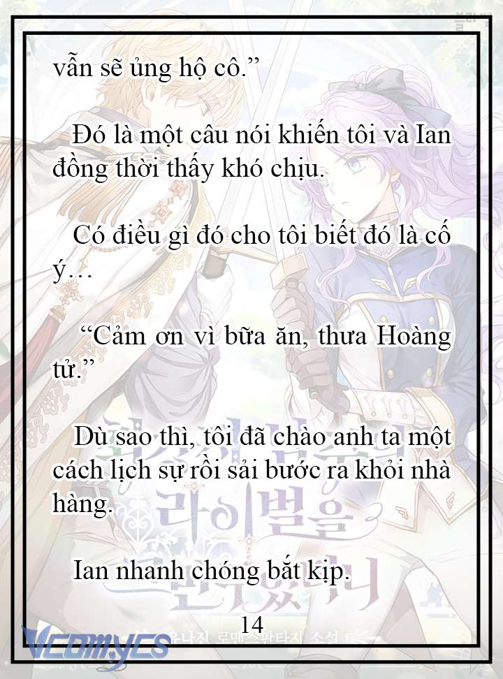 [Novel] Tôi Không Còn Là Đối Thủ Của Nam Chính Chap 13 - Trang 2
