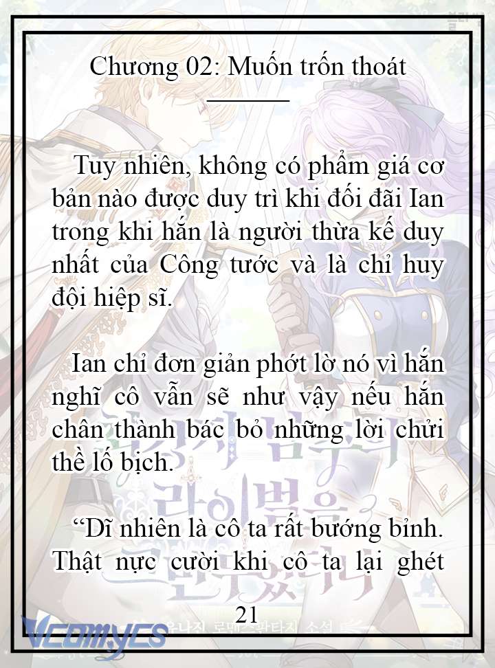 [Novel] Tôi Không Còn Là Đối Thủ Của Nam Chính Chap 2 - Trang 2