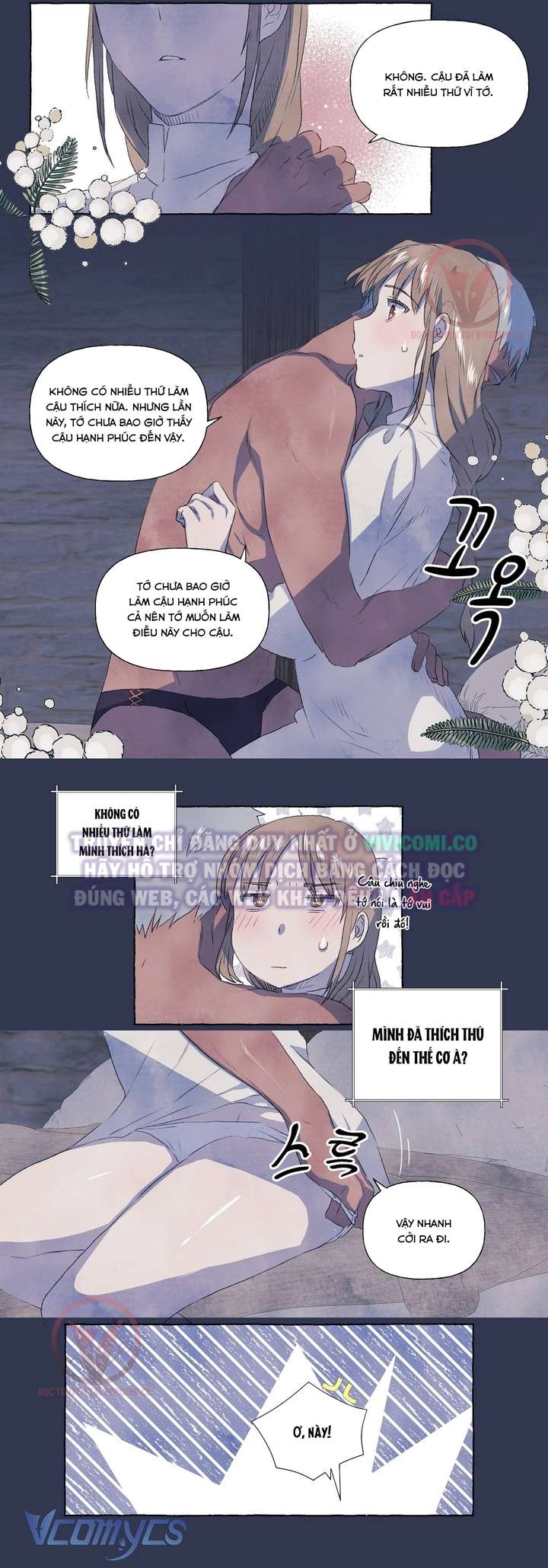 [18+] Chàng Sói Ngốc Và Nàng Thủ Thư Chapter 4 - Trang 3