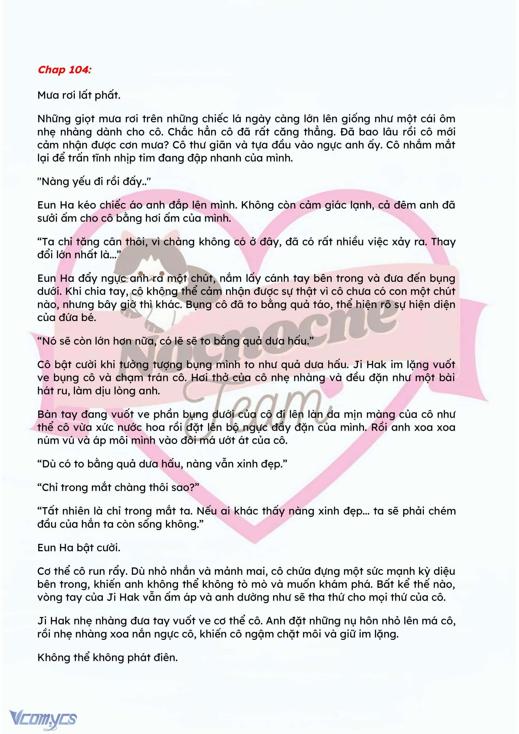 [FULL] [NOVEL] ĐÊM HỖN LOẠN Chap 104 - Next Chap 105