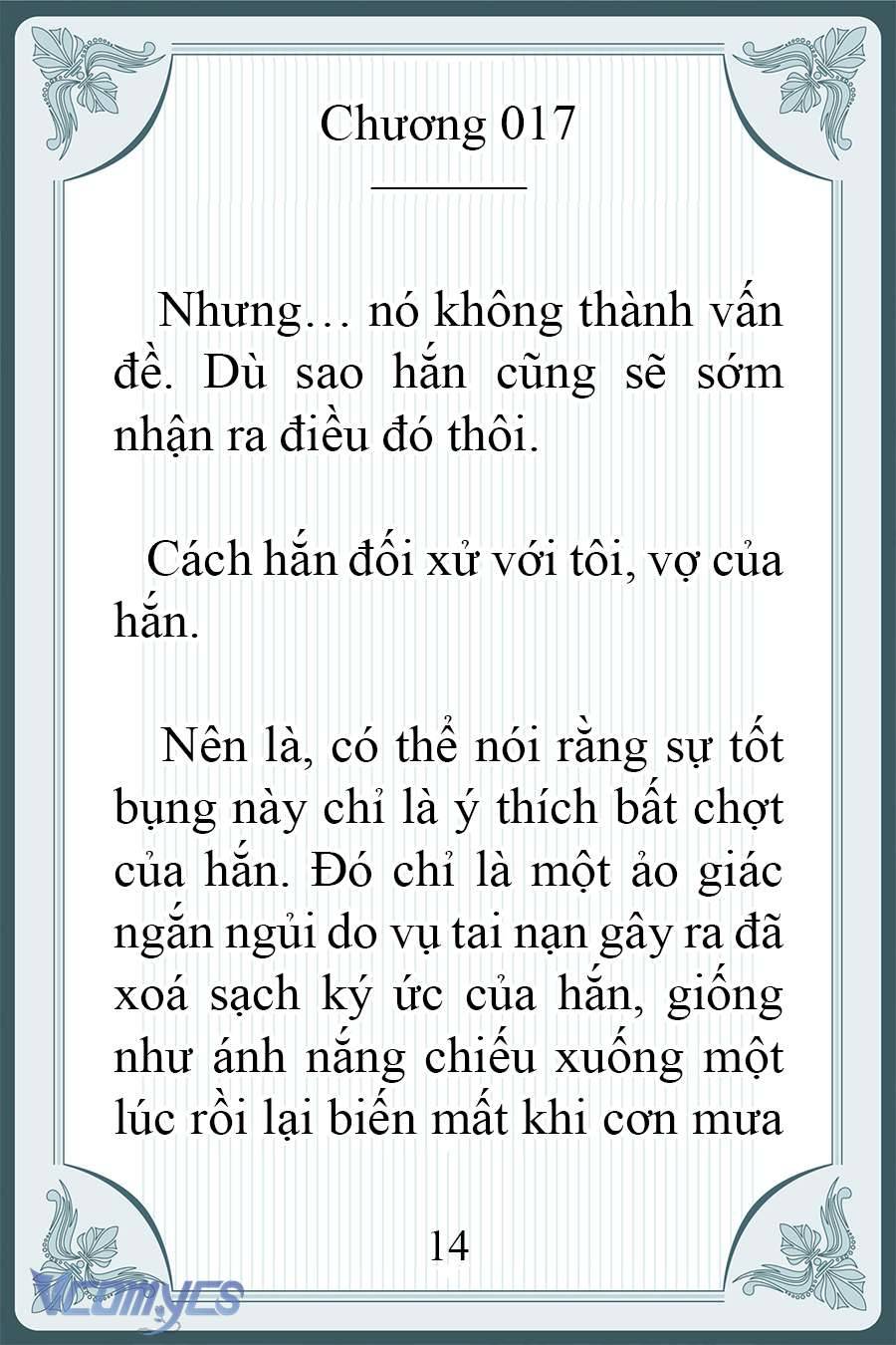 [Novel] Người Chồng Ghét Tôi Đã Mất Trí Nhớ Chap 17 - Trang 2