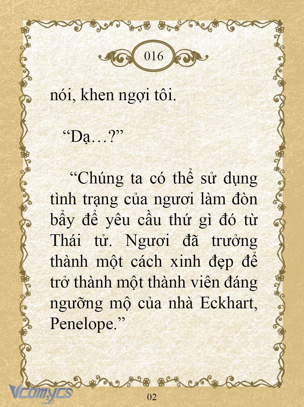 [Novel] Kẻ Phản Diện Được Định Phải Chết Chap 16 - Trang 2