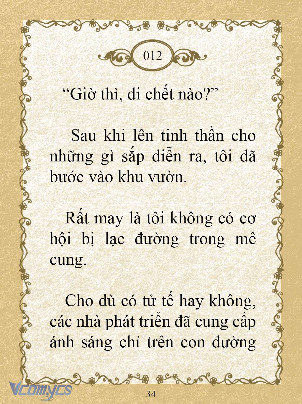 [Novel] Kẻ Phản Diện Được Định Phải Chết Chap 12 - Trang 2