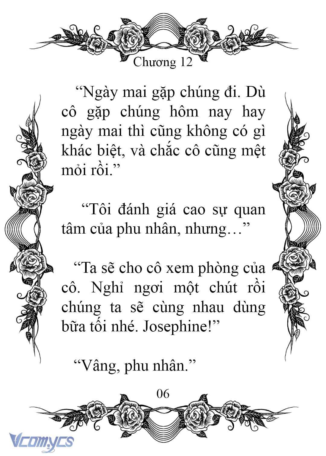 [Novel] Chào Mừng Đến Với Dinh Thự Hoa Hồng Chap 12 - Trang 2