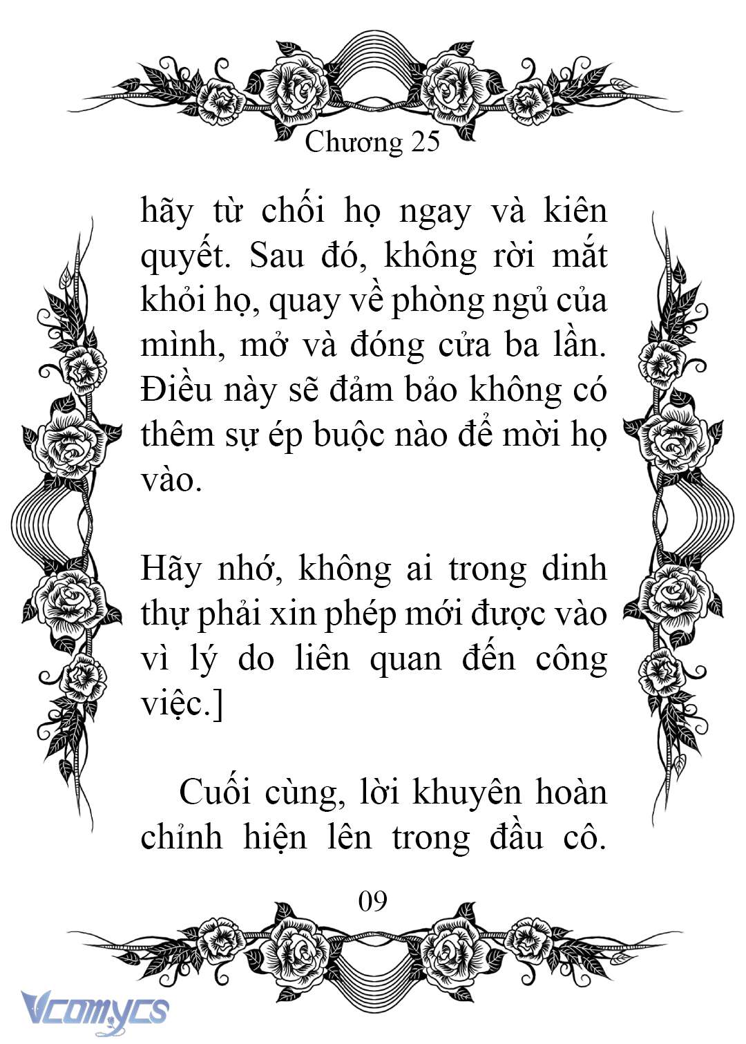[Novel] Chào Mừng Đến Với Dinh Thự Hoa Hồng Chap 25 - Trang 2