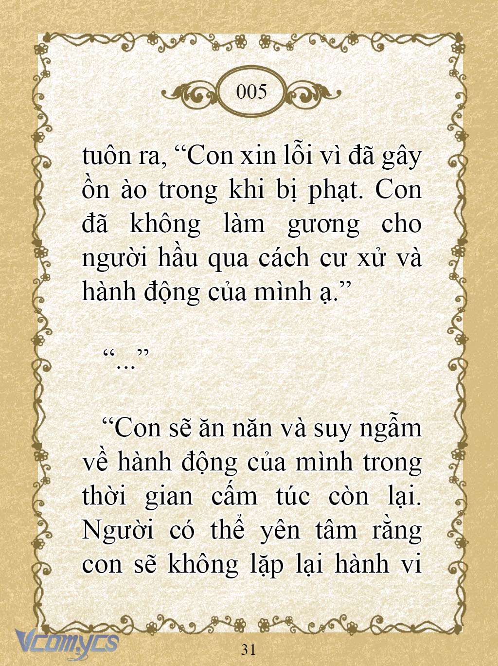 [Novel] Kẻ Phản Diện Được Định Phải Chết Chap 5 - Trang 2