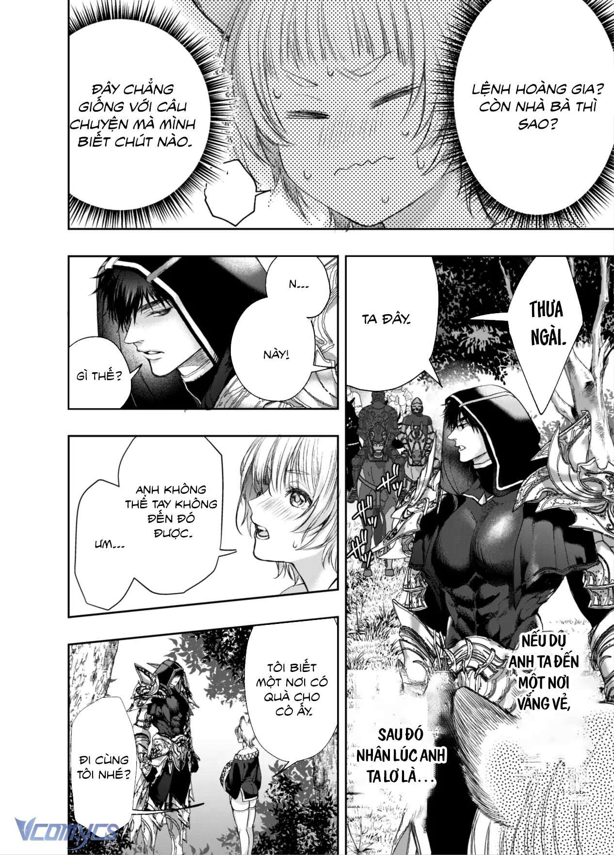 [18+] Đừng Hòng Thoát Khỏi Hiệp Sĩ Quàng Khăn Đỏ Chap 1 - Trang 2