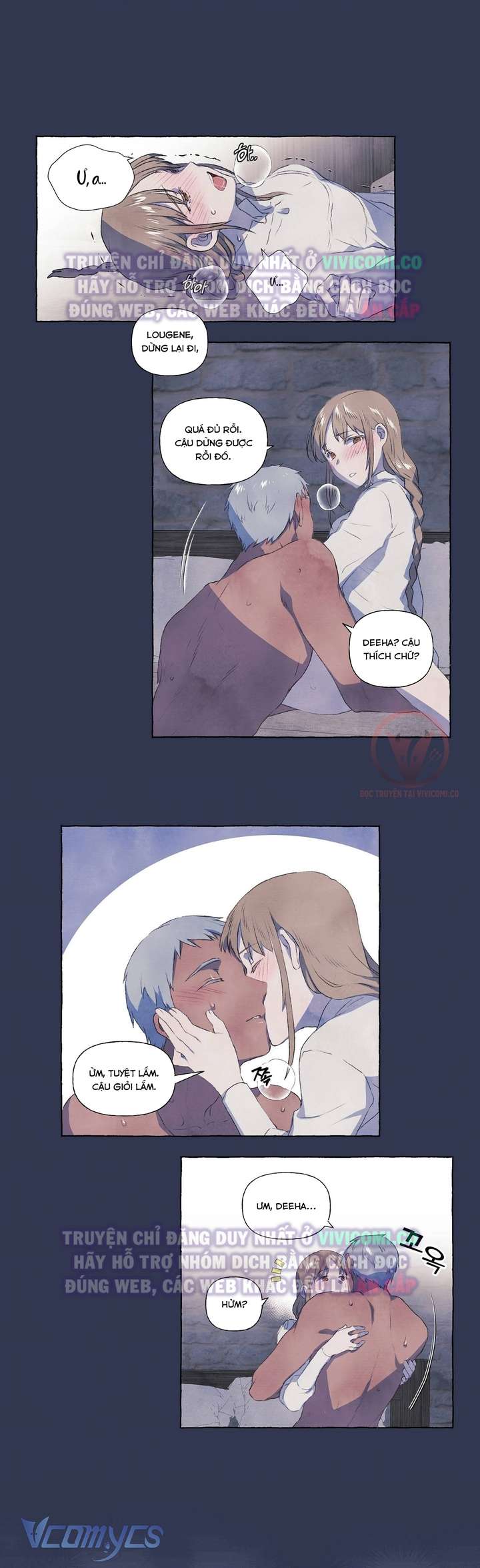 [18+] Chàng Sói Ngốc Và Nàng Thủ Thư Chapter 4 - Trang 3