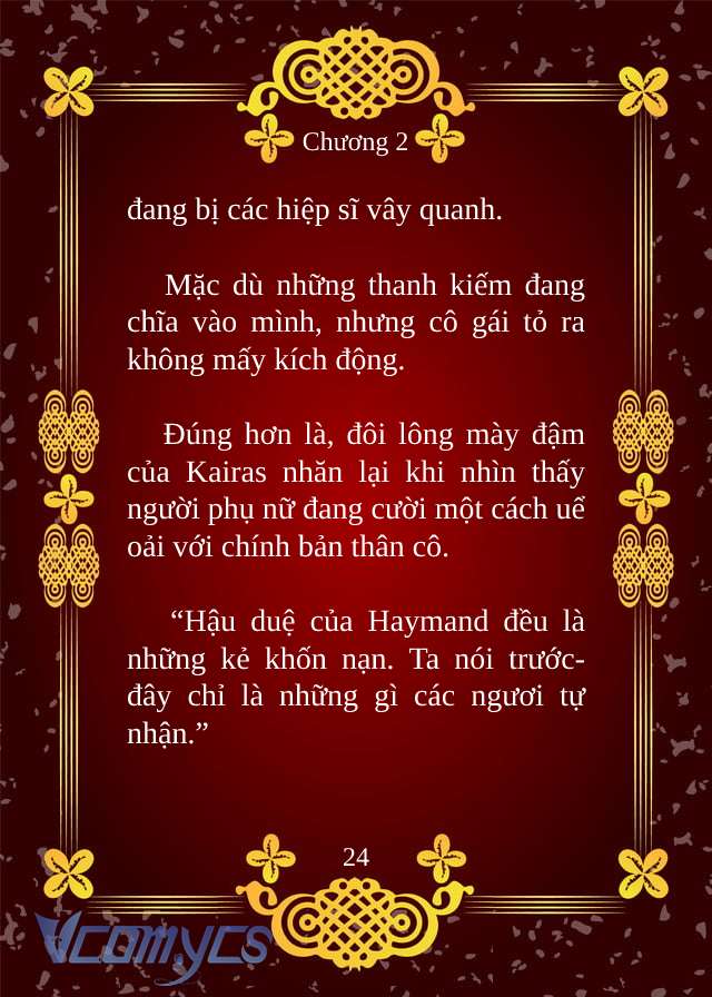 [Novel] Dòng Máu Của Haymand Chap 2 - Trang 2
